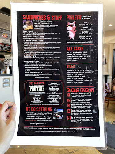 Opinii despre Big Bone BBQ & Wicked Wings în Markham - Hospitality and gastronomy