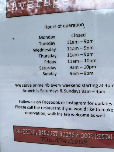 Average Joe's - North Bay