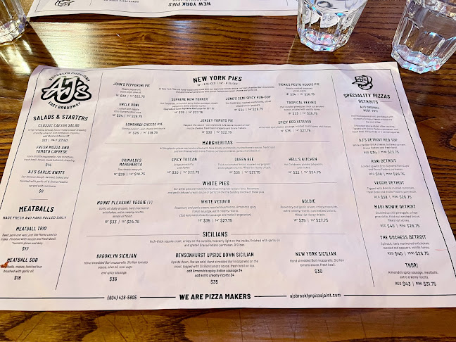 AJ's Brooklyn Pizza Joint