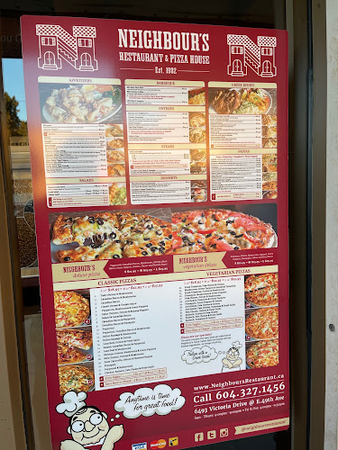 Opinii despre Neighbour's Restaurant & Pizza House în Vancouver - Hospitality and gastronomy