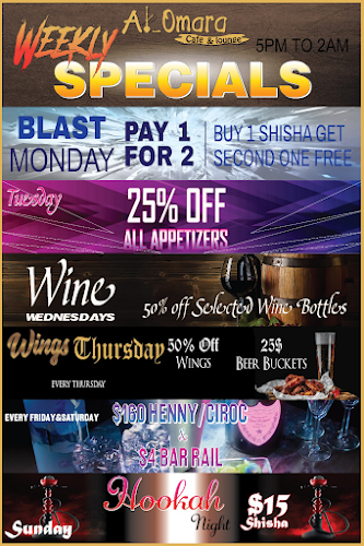 Opinii despre Al-Omara Cafe & Lounge în Hamilton - Hospitality and gastronomy