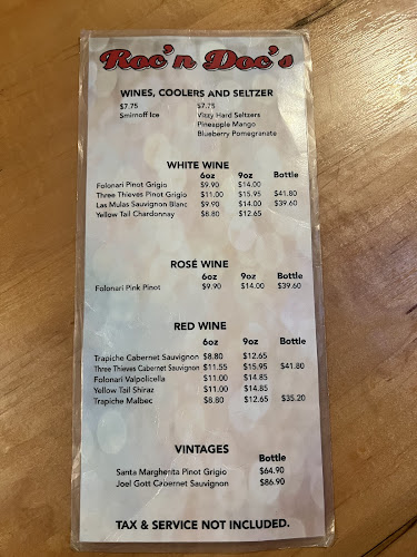 Roc'N Doc's - Hospitality and gastronomy