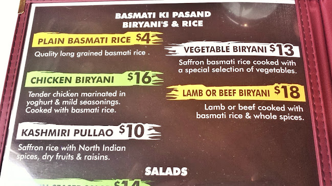 Opinii despre Koh-I-Noor Indian Restaurant în Kamloops - Hospitality and gastronomy