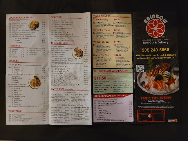 Opinii despre Rainbow Sushi în Oshawa - Hospitality and gastronomy