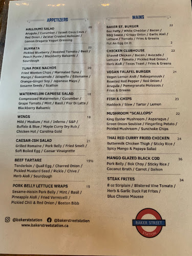 Opinii despre Baker Street Station în Guelph - Hospitality and gastronomy