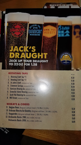 Opinii despre Jack Astor's Bar & Grill St John's în St. John's - Hospitality and gastronomy