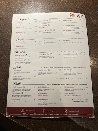 Rea's Italian Cucina - Calgary