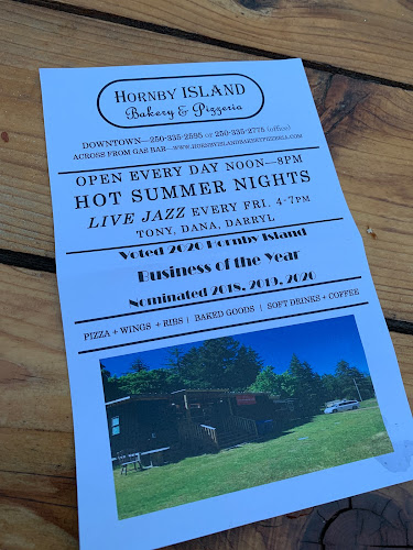 Opinii despre Hornby Island Bakery & Pizzeria în Hornby Island - Hospitality and gastronomy