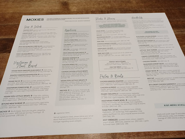 Comentarii opinii despre Moxies Scarborough Restaurant