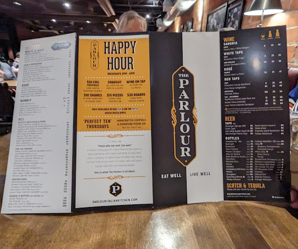 The Parlour Italian Kitchen & Bar - Edmonton
