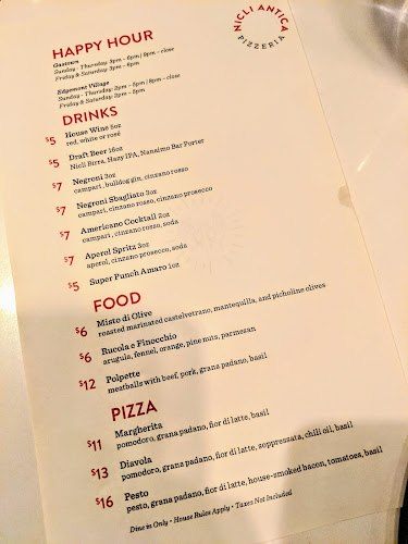 Nicli Pizzeria + Bar - Hospitality and gastronomy