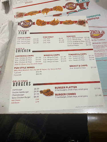 Ches's Famous Fish & Chips - Hospitality and gastronomy