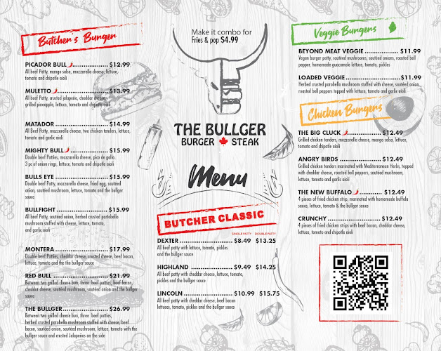 Opinii despre The Bullger Burger & Steak (Queen) în Toronto - Hospitality and gastronomy