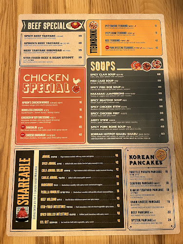 The Apron Korean Kitchen - Hospitality and gastronomy