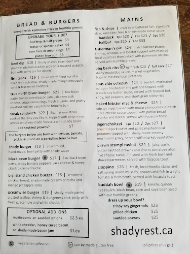 Shady Rest | Restaurant & Pub