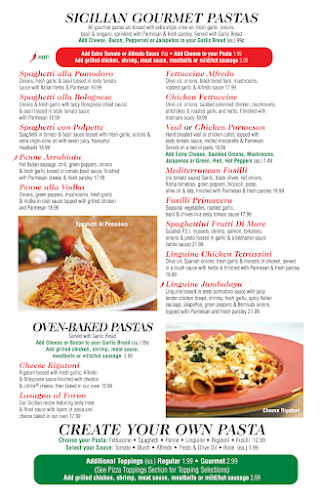 Comentarii opinii despre Sicilian Gourmet Pizza & Pasta