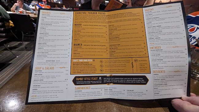 The Parlour Italian Kitchen & Bar - Hospitality and gastronomy