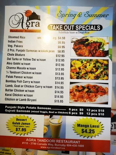 Agra Tandoori Restaurant - Burnaby