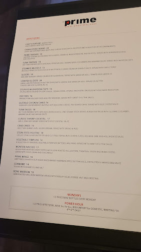 SB Prime is now Prime Steak and Raw Bar