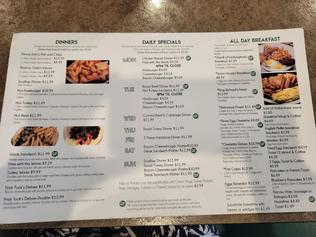 Opinii despre Maid Marian's Diner în Charlottetown - Hospitality and gastronomy