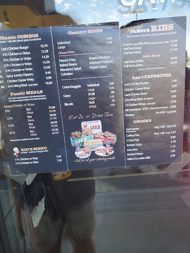 Opinii despre Lee's Famous Recipe Chicken în Nanaimo - Hospitality and gastronomy