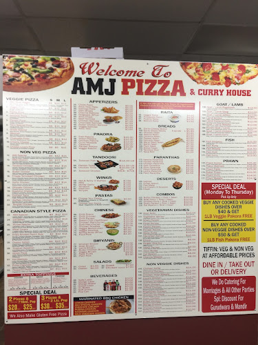 AMJ Pizza & Meat Shop - Mission 1