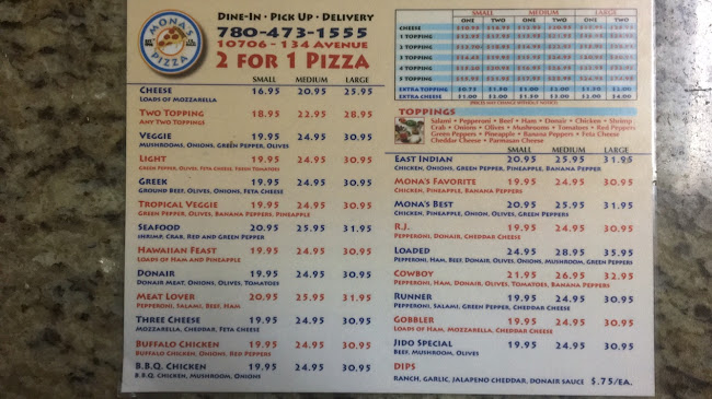 Comentarii opinii despre Mona's Pizza