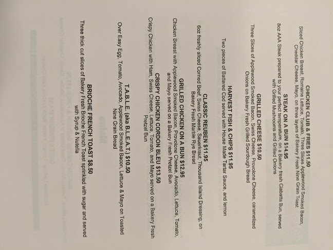 Opinii despre The Harvest Table Restaurant în Windsor - Hospitality and gastronomy