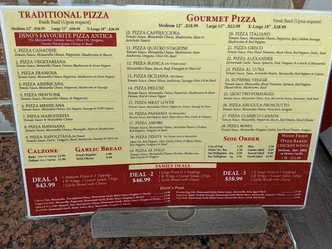 Dino's Wood Burning Pizza