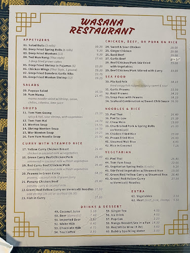 Wasana Restaurants Ltd