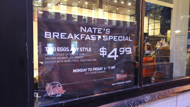 Opinii despre Nate's Deli în Ottawa - Hospitality and gastronomy