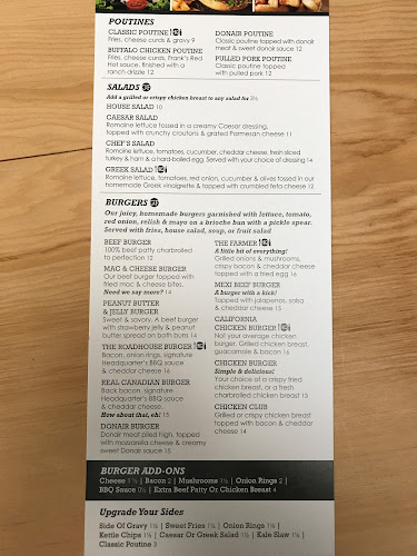 Opinii despre Headquarters Restaurant and Bar în Sherwood Park - Hospitality and gastronomy