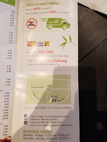 Opinii despre Panda Kitchen în Orillia - Hospitality and gastronomy
