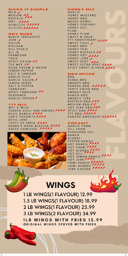 Opinii despre 777 wing place în Whitby - Hospitality and gastronomy